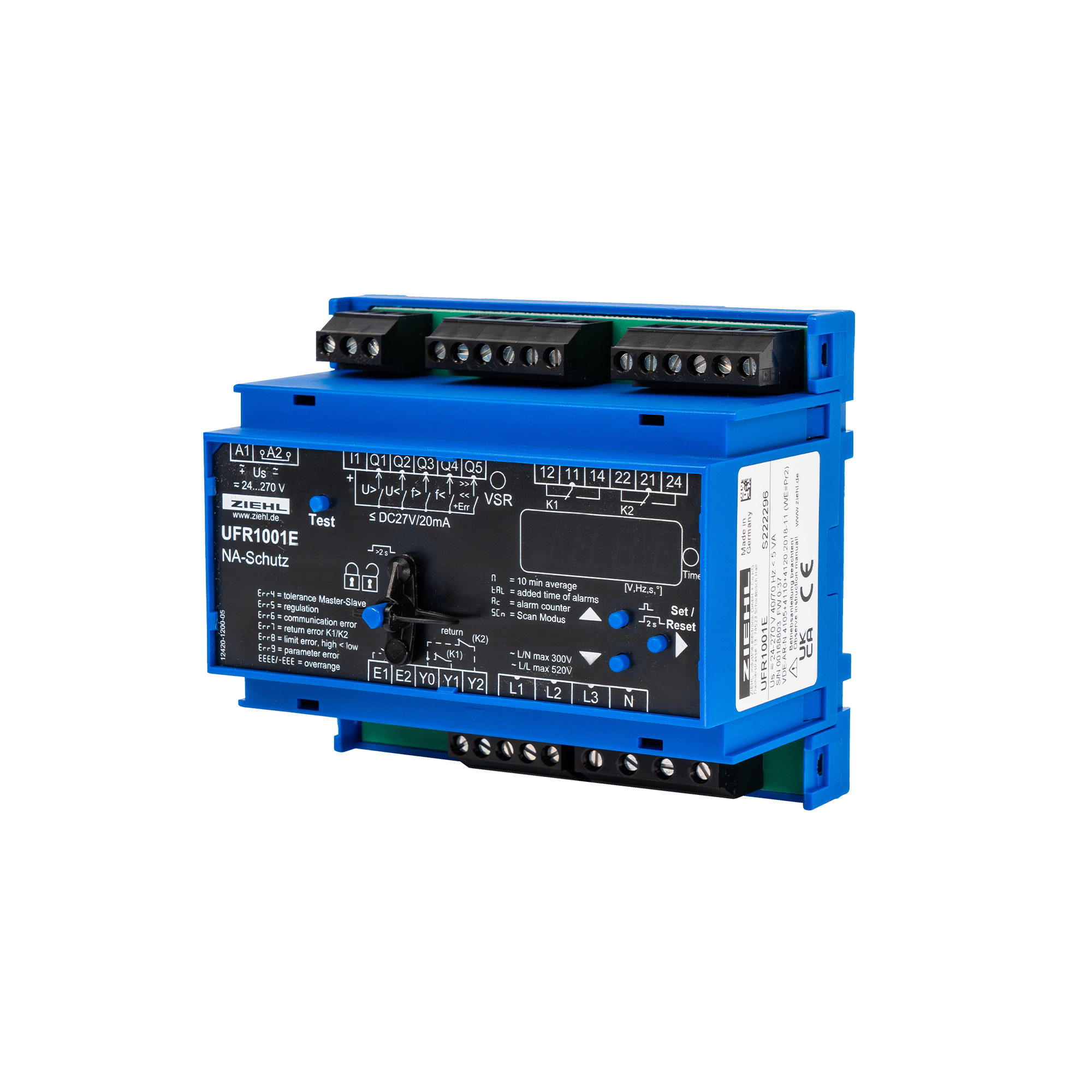 Ziehl NA-Schutz Wächter UFR1001E