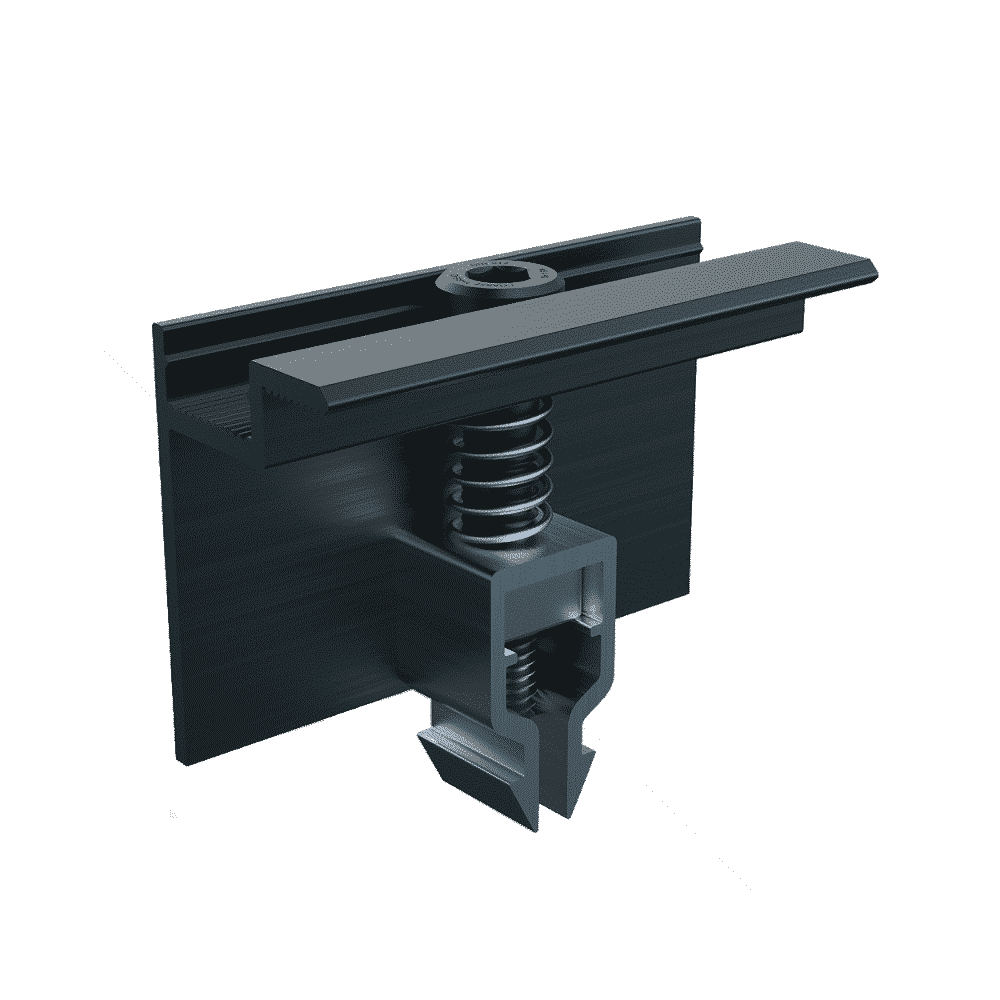 Blubase Easy Endklemme 30 mm schwarz