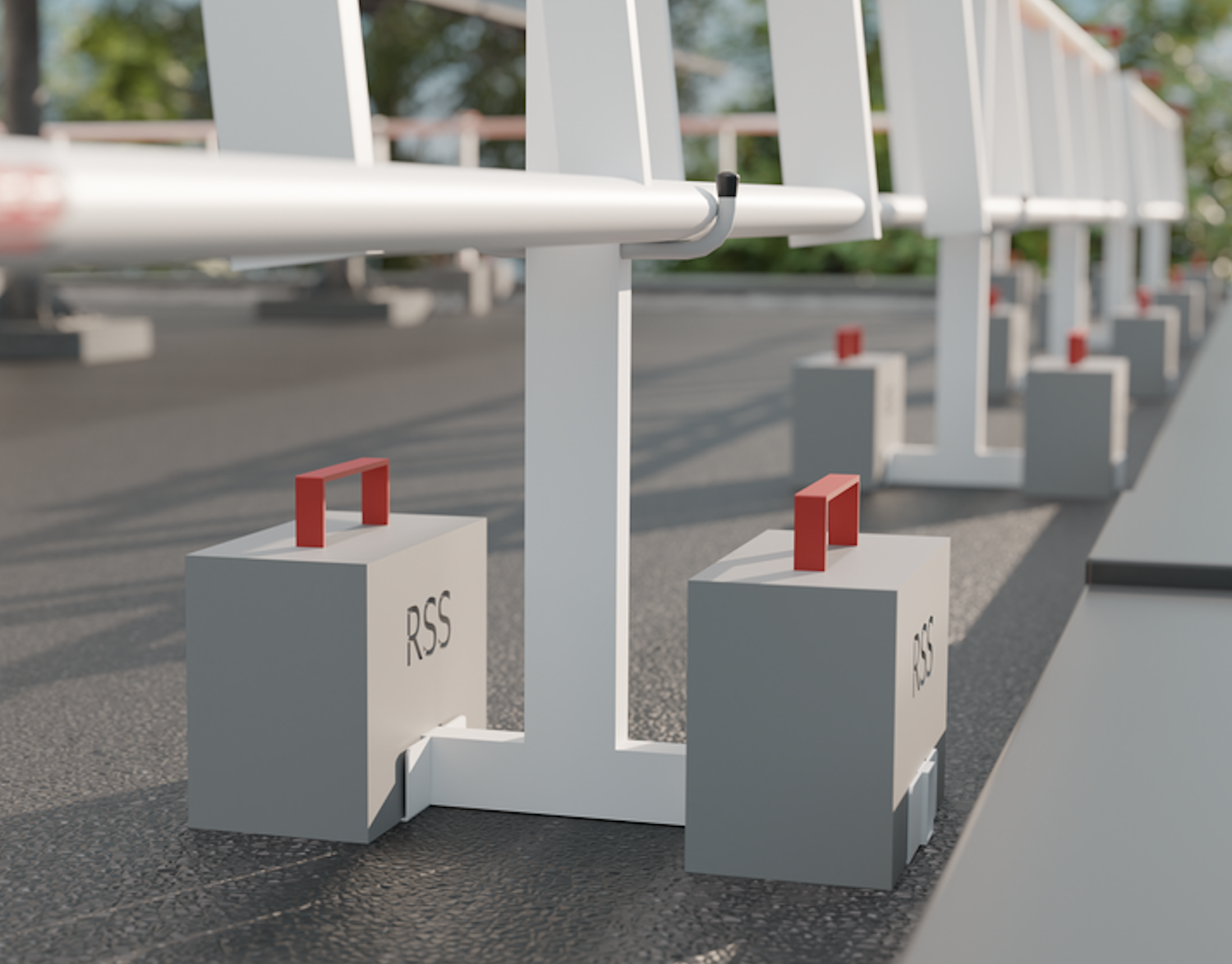 RSS FD-Kompakt 40m Flachdach-Absturzsicherung